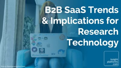 B2B SaaS Trends - Implications for Research Technology - Featured Image